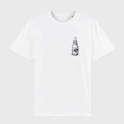 T-Shirt Bouteille Blanc