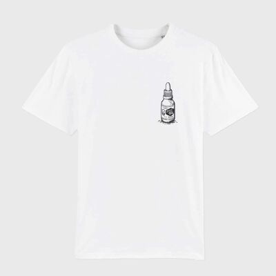 T-Shirt Bottle Weiß