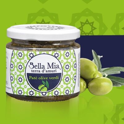 pate green olives 90g