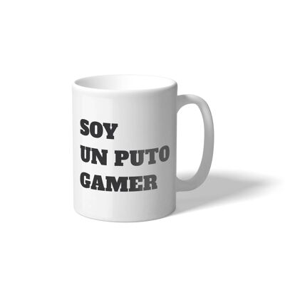 Taza 'Soy un puto Gamer' ESP