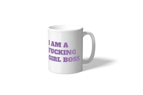 Taza 'I'm a fucking Girl Boss' ENG