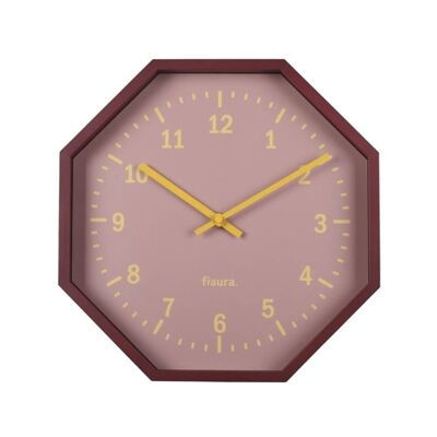 Reloj de Pared Octogonal Multicolor