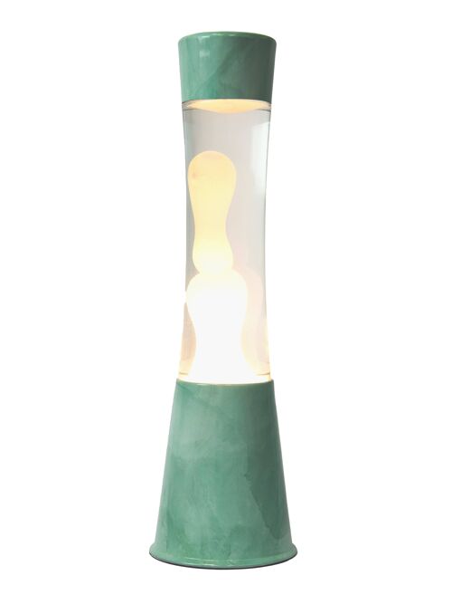 Lámpara De Lava  Base Jade  (EU plug, voltage 220-240 V)