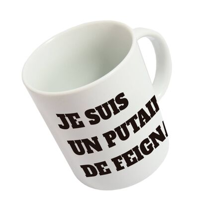 Taza 'Je Suis Une Putain De Feignasse' Fr