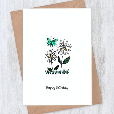 Daisies Birthday Card