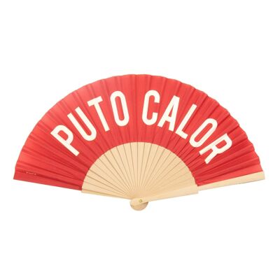 Abanico «Puto Calor»