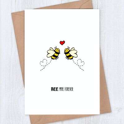 Bee Mine Forever Love Card