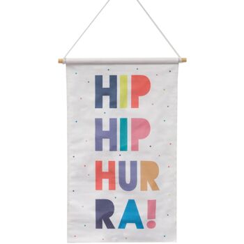Bannière Xl "Hip Hip Hourra"