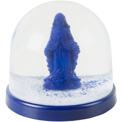 Bola de Nieve Virgen Azul