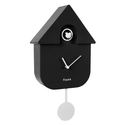 Reloj Cuco Casita Negro