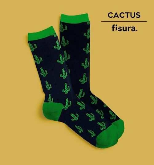 Par De Calcetines Chico «Cactus»