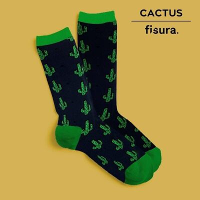 Par De Calcetines Chico «Cactus»