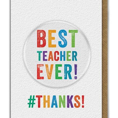 Teacher Card - Best Teacher Ever