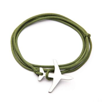 Bracelet A320 Paracord - Vert Olive 3