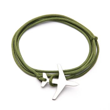 Bracelet MD-82 Paracord - Vert Olive 3