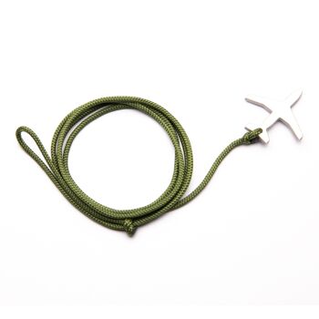 Bracelet MD-82 Paracord - Vert Olive 4