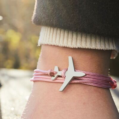 Bracelet MD-82 Paracorde - Rose