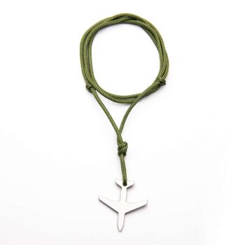 Collier Paracorde A380 - Vert Olive 3