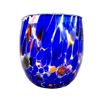 SOSPIRI VENEZIA Verre arrondi avec Murano Murrine 5