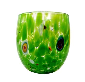 SOSPIRI VENEZIA Verre arrondi avec Murano Murrine 6