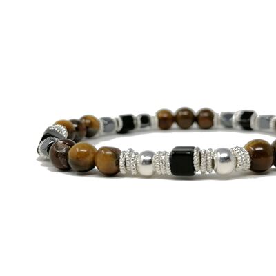 SOSPIRI VENEZIA Stone bracelet, Tiger's Eye hard stone