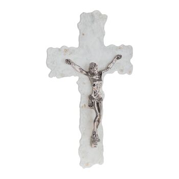 SOSPIRI VENEZIA Crucifix Stile, mural en pâte de verre cm 26x40