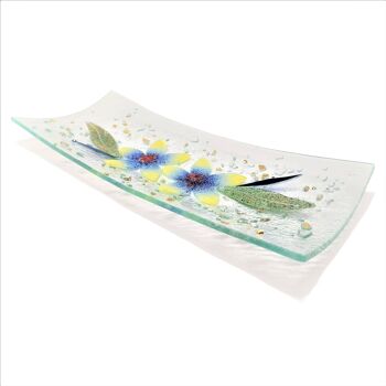SOSPIRI VENEZIA Vide-poches fleuri en verre fusionné 10