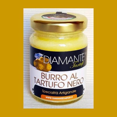 MALGA BUTTER WITH BLACK TRUFFLE 80 GR (NATURAL AND GENUINE) MADE IN ITALY