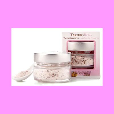 PINK TRUFFLE (WHITE TRUFFLE AND PINK HIMALAYA SALT) 40 GR (NATURAL AND GENUINE) MADE IN ITALY