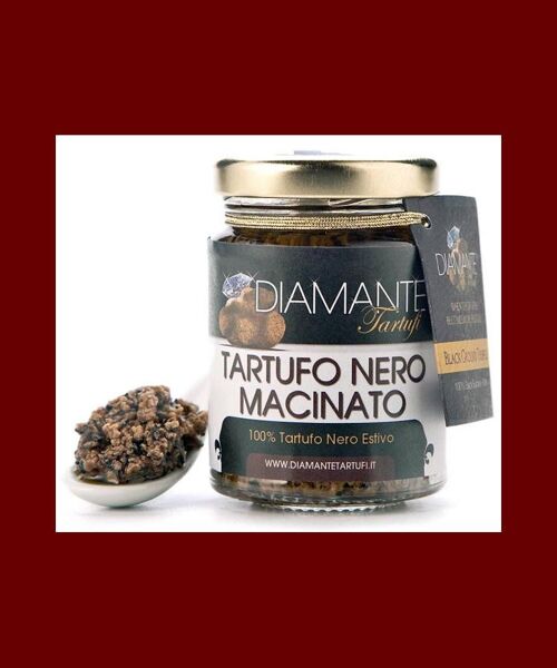 TARTUFO NERO MACINATO 85 GR (NATURALE E GENUINO) MADE IN ITALY