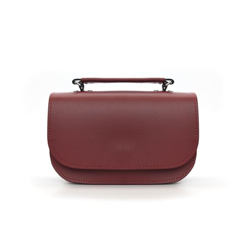Aura Handmade Leather Bag - Oxblood Red