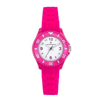 38971 - Montre fille analogique Lulu Castagnette - Bracelet silicone - Lulu Walk