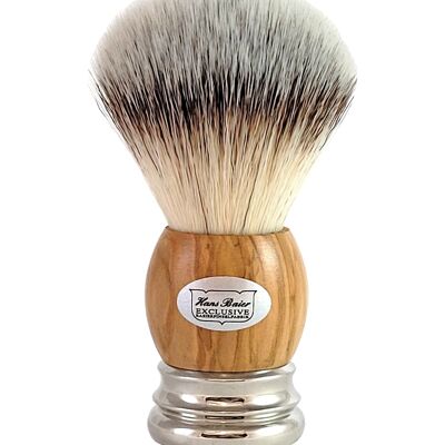 Shaving brush olive wood (Item no.: 50673)