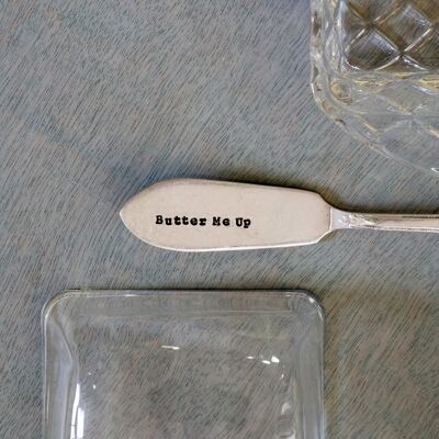 Vintage Silver Plated Butter Knife - Butter Me up