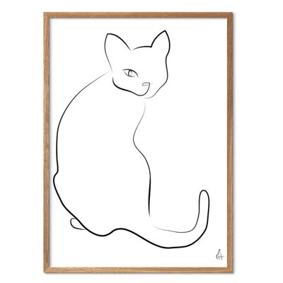 Chat 30x40 + Frame
