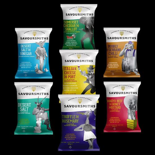 Savoursmiths Taster Pack (7 x 40g bags)
