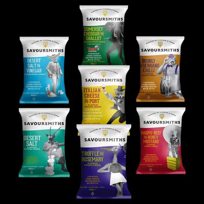 Savoursmiths Taster Pack (7 x 40g bags)