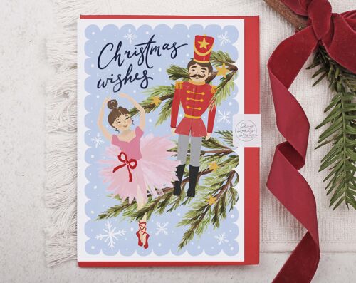 Christmas Card | Holiday Greeting Card | Nutcracker Soldier
