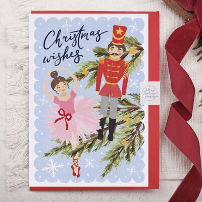 Christmas Card | Holiday Greeting Card | Nutcracker Soldier