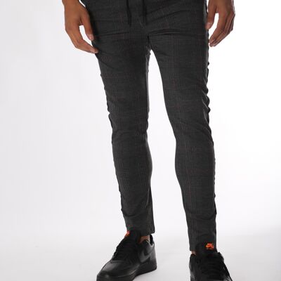 men's checked trousers tx665-2