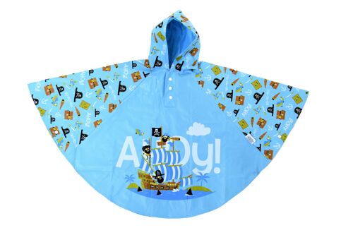 Bugzz at Soake Kids PVC Rain Poncho Pirate (pack of 6) SPONPIR