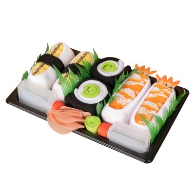 Socks Egg Nigiri & Shrimp Sushi 3 pairs for man