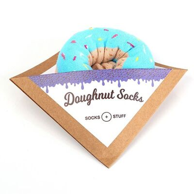 Socks Blue Sprinkles Donut Sock 27-29 kids