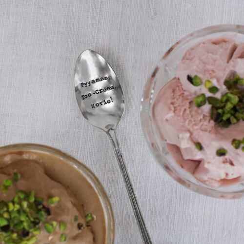 Vintage Silver Plated Ice Cream Spoon