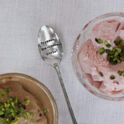 Vintage Silver Plated Ice Cream Spoon