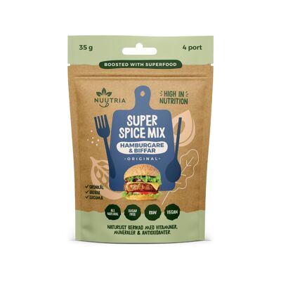 Super Spice Mix - Hamburger Original – 4 Portions