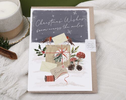 Holiday Card | Christmas Greeting Card | Across The Miles