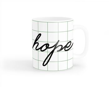 Mug Typographie - Bonjour 12