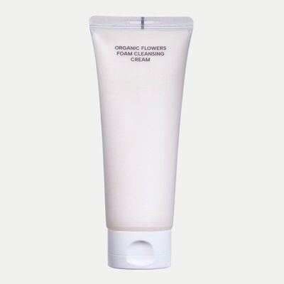 Foaming cleansing cream with organic fermented flowers 150 ml Korean Beauty