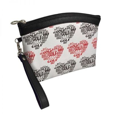 OFELIA T TERESA ZIP CLUTCH GOLF CLOUD COLLECTION